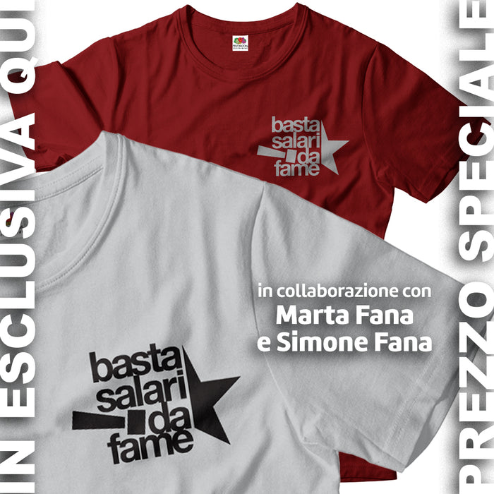 BASTA SALARI DA FAME