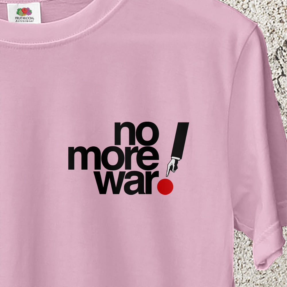 No more war.