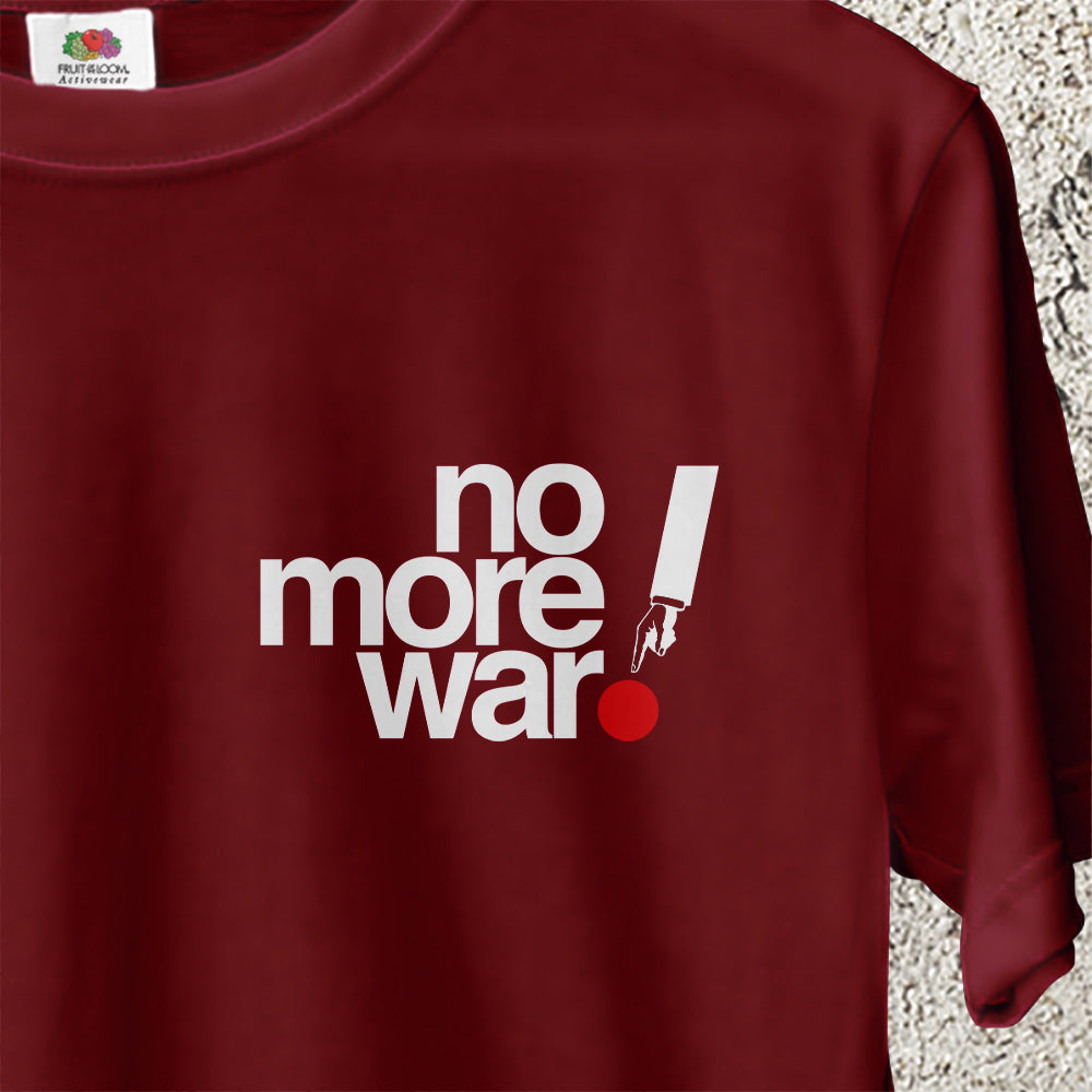 No more war.