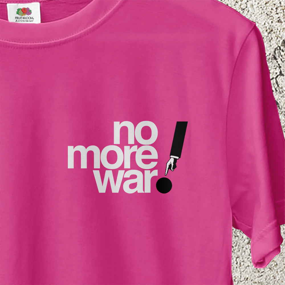 No more war.