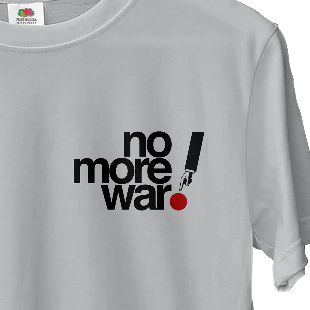 No more war.